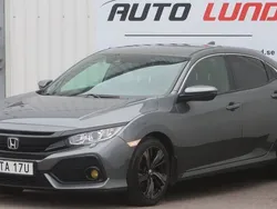 Mörkgrå (gråmetallic) Begagnad 2019 Honda Civic Elegance Halvkombi | 145 000 kr (Bra pris)