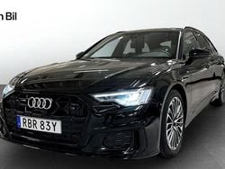 Svart (mytsvart metallic) Begagnad 2024 Audi A6 S-Line Kombi | 619 000 kr (Dyr)