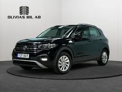 Svart Begagnad 2020 VW T-Cross SUV | 159 400 kr (Bra pris)