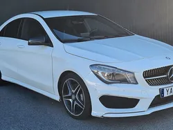 Vit Begagnad 2016 Mercedes CLA220 AMG Sedan | 155 900 kr (Superpris)