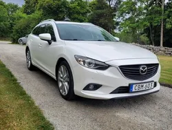 Vit Begagnad 2014 Mazda 6 Kombi | 129 000 kr (Marknadspris)