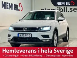 Vit Begagnad 2017 VW Tiguan S SUV | 219 900 kr (Marknadspris)