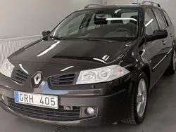Svart Begagnad 2007 Renault Mégane GrandTour Kombi | 23 700 kr (Marknadspris)