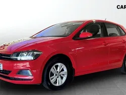 Röd Begagnad 2019 VW Polo Halvkombi | 119 900 kr (Marknadspris)