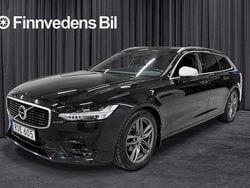 Svart Begagnad 2018 Volvo V90 R-Design Kombi | 264 800 kr (Bra pris)