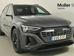 Grå (daytonagrå pärleffekt) Begagnad 2024 Audi Q8 e-tron S-Line SUV | 769 000 kr (Dyr)