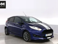 Blå Begagnad 2016 Ford Fiesta ST-Line Halvkombi | 98 900 kr (Bra pris)