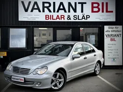 Silver Begagnad 2005 Mercedes C180 Sedan | 44 900 kr (Marknadspris)