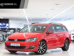 Röd Begagnad 2014 VW Golf VII GT Kombi | 109 900 kr (Marknadspris)