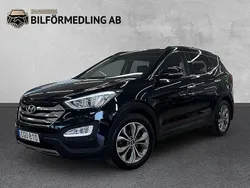 Svart Begagnad 2014 Hyundai Santa Fe Premium SUV | 149 700 kr (Marknadspris)