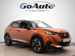 Grå Begagnad 2021 Peugeot e-2008 GT SUV | 209 500 kr (Marknadspris)