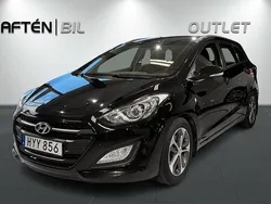 Svart Begagnad 2015 Hyundai i30 Kombi | 119 800 kr (Bra pris)