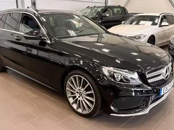 Svart Begagnad 2018 Mercedes C200 AMG Kombi | 287 900 kr (Marknadspris)
