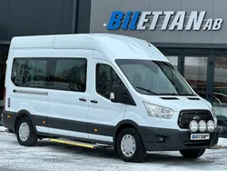 Vit Begagnad 2017 Ford Transit Kombi | 379 900 kr