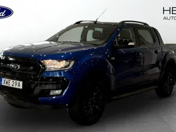 Blå (blue) Begagnad 2018 Ford Ranger Wildtrack Pickup | 389 900 kr (Lite dyr)
