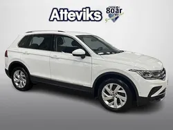 Vit Begagnad 2022 VW Tiguan Elegance SUV | 319 900 kr (Bra pris)