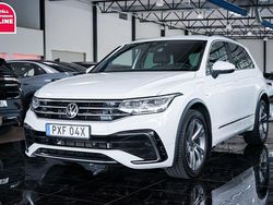Vit Begagnad 2021 VW Tiguan R-line SUV | 289 500 kr (Marknadspris)