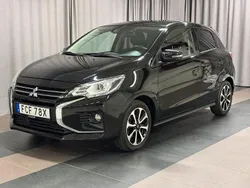 Svart Begagnad 2021 Mitsubishi Space Star Kombi | 149 900 kr (Marknadspris)