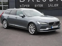 Grå (osmium grey metallic) Begagnad 2017 Volvo V90 Inscription Kombi | 259 000 kr (Marknadspris)