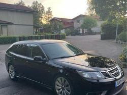 Svart Begagnad 2008 Saab 9-3 Aero Kombi | 85 000 kr (Marknadspris)