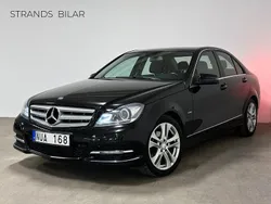 Svart Begagnad 2011 Mercedes C180 Avantgarde Sedan | 139 000 kr (Dyr)