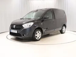 Svart Begagnad 2021 Dacia Dokker Express Van | 98 800 kr (Marknadspris)
