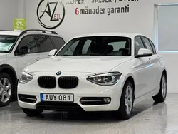 Vit Begagnad 2014 BMW 118 Sport Line Halvkombi | 119 900 kr (Marknadspris)