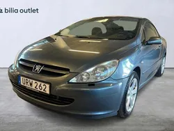Mörkgrå Begagnad 2004 Peugeot 307 CC Cab | 25 000 kr (Marknadspris)