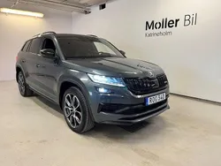 Grå (quartz grey metallic) Begagnad 2020 Skoda Kodiaq RS SUV | 379 000 kr (Bra pris)