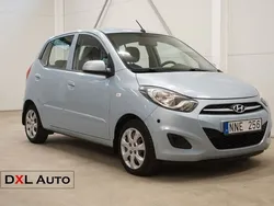 Silver Begagnad 2011 Hyundai i10 Premium Halvkombi | 29 900 kr (Marknadspris)