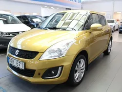 Gul Begagnad 2013 Suzuki Swift Exclusive Halvkombi | 59 900 kr (Bra pris)