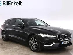Svart Begagnad 2021 Volvo V60 Inscription Kombi | 278 900 kr (Marknadspris)