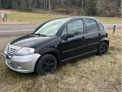 Svart Begagnad 2008 Citroën C3 Halvkombi | 18 000 kr (Marknadspris)