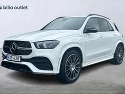 Vit Begagnad 2021 Mercedes GLE350e AMG SUV | 579 900 kr (Dyr)