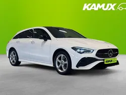 Vit Begagnad 2025 Mercedes CLA250e Shooting Brake AMG Kombi | 423 700 kr (Lite dyr)