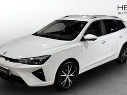 Vit (white) Begagnad 2022 MG MG5 EV Luxury Kombi | 224 900 kr (Bra pris)