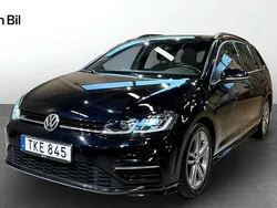 Svart Begagnad 2018 VW Golf VII R-line Kombi | 219 900 kr (Dyr)