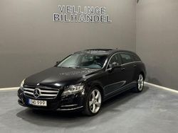 Svart Begagnad 2014 Mercedes CLS350 Shooting Brake Kombi | 159 900 kr