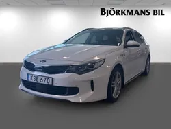 Vit Begagnad 2018 Kia Optima Hybrid 2 Sedan | 199 000 kr (Marknadspris)