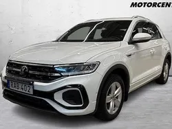 Vit Begagnad 2022 VW T-Roc R-line SUV | 299 000 kr