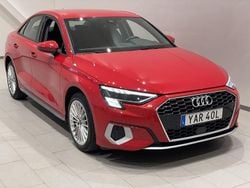 Röd (tangoröd metallic) Begagnad 2022 Audi A3 Advanced Plus Sedan | 264 900 kr (Bra pris)