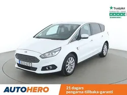 Vit Begagnad 2017 Ford S-MAX Titanium Minibuss | 156 000 kr (Superpris)