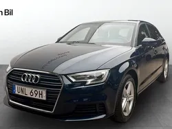 Blå Begagnad 2019 Audi A3 Sportback Proline Halvkombi | 184 000 kr (Marknadspris)
