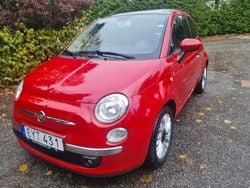 Röd Begagnad 2015 Fiat 500 Lounge Halvkombi | 79 000 kr (Marknadspris)