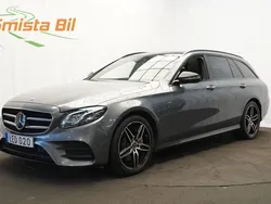 Grå Begagnad 2018 Mercedes E350 AMG Kombi | 369 900 kr (Marknadspris)