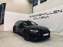 Svart Begagnad 2024 Audi RS6 Performance Kombi | 1 429 000 kr (Marknadspris)