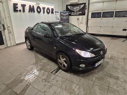 Svart Begagnad 2001 Peugeot 206 CC Cab | 10 900 kr (Marknadspris)