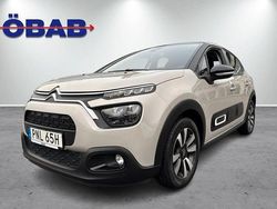 Grå Begagnad 2021 Citroën C3 PureTech Halvkombi | 108 900 kr (Marknadspris)