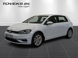 Vit (pure white) Begagnad 2018 VW Golf VII Halvkombi | 187 900 kr (Lite dyr)