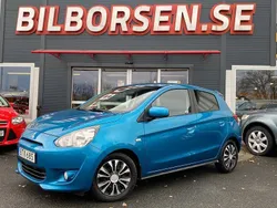 Ljusblå (blå) Begagnad 2014 Mitsubishi Space Star Kombi | 55 000 kr (Marknadspris)